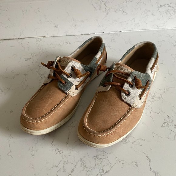 Sperry Top-Sider Songfish Varsity Wool Women's Boat Shoes Size 6.5 STS84409 - Picture 1 of 13